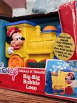 画像11: MICKEY MOUSE &DONALD DUCK "BIG-BIG BUBBLE LOCO" D.STOCK FIGURE