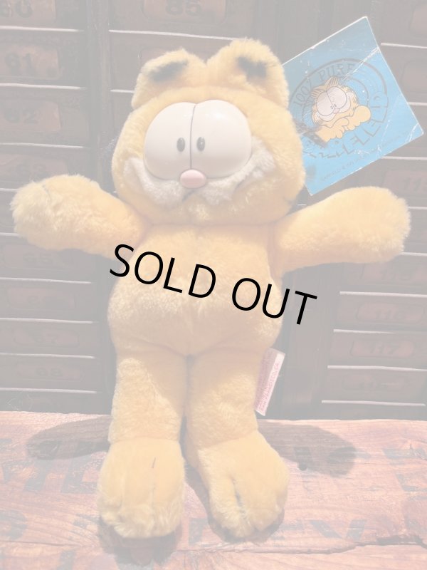 画像1: GARFIELD 1980'S BENDABLE PLUSH DOLL 