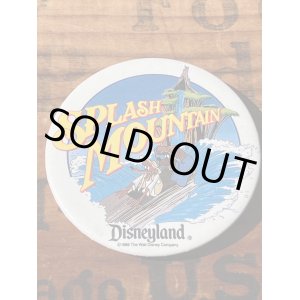 画像: DISNEYLAND "SPLASH MOUNTAIN" 1980'S PIN BACK BUTTON #2