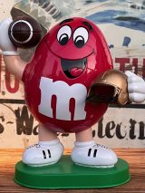 画像: M&M'S "FOOTBALL PLAYER" 1995'S D.STOCK CANDY DISPENSER FIGURE 