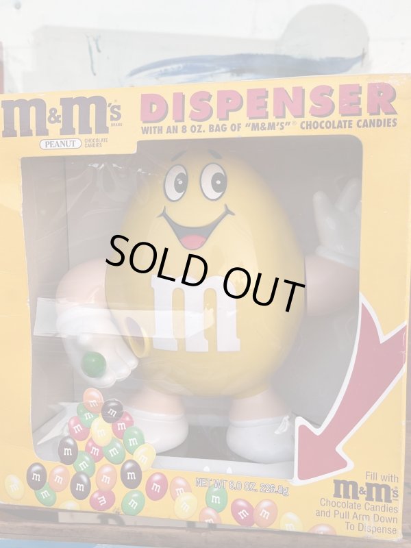 画像1: M&M'S 1992'S D.STOCK CANDY DISPENSER FIGURE 