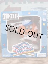 画像: M&M'S "BASEBALL PLAYER" 1990'S D.STOCK CANDY DISPENSER FIGURE 