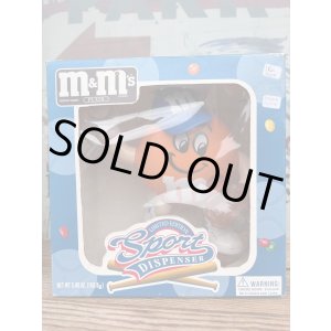画像: M&M'S "BASEBALL PLAYER" 1990'S D.STOCK CANDY DISPENSER FIGURE 