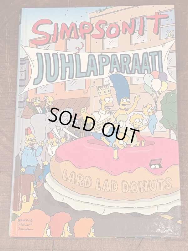 画像1: THE SIMPSONS "JUHLAPARAATI" FINNISH BOOK 