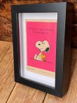 画像2: PEANUTS 1970'S CARD ＋ PICTURE FRAME SET