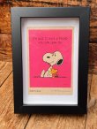 画像1: PEANUTS 1970'S CARD ＋ PICTURE FRAME SET