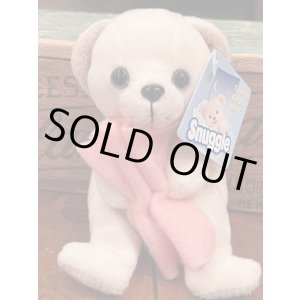 画像: SNUGGLE BEAR WITH PINK BLANKET D.STOCK BEAN DOLL 