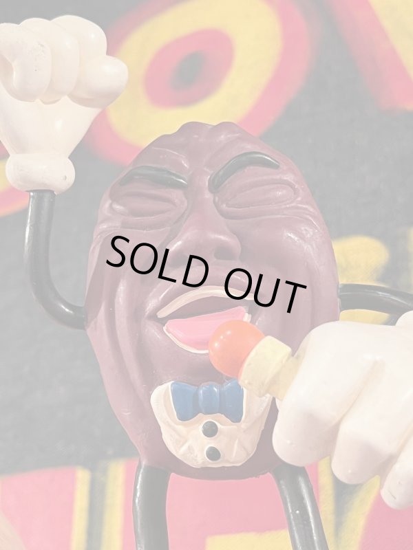 画像1: CALIFORNIA RAISINS "LARGE" 1980'S BENDABLE FIGURE 