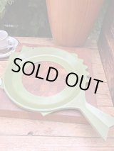 画像: FISH DISH "OLIVE" 1960'S SERVING TRAY
