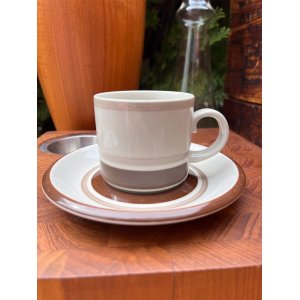画像: ARABIA "PIRTTI" 1960'S〜 CUP & SAUCER SET #1