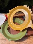 画像4: FISH DISH "OLIVE" 1960'S SERVING TRAY