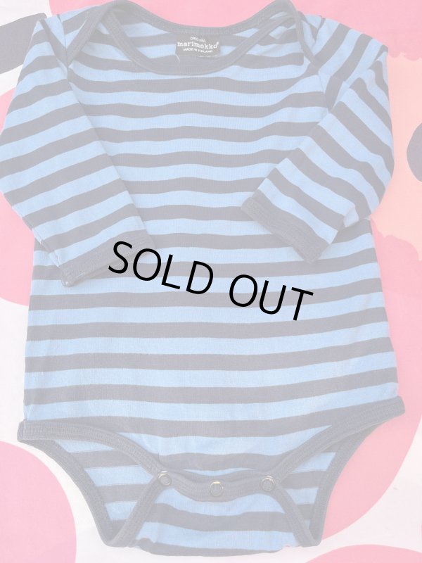 画像1: MARIMEKKO "BLUE×NAVY" BABY USED BODYSUIT