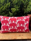 画像1: FINLAYSON "RED ELEFANTTI" USED CUSHION 
