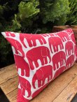 画像2: FINLAYSON "RED ELEFANTTI" USED CUSHION 