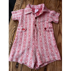 画像: BUSTER BROWN "MADE IN USA" VINTAGE JACQUARD BODYSUIT