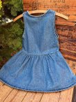 画像2: PEANUTS "MADE IN USA" KIDS DENIM JUMPER DRESS 