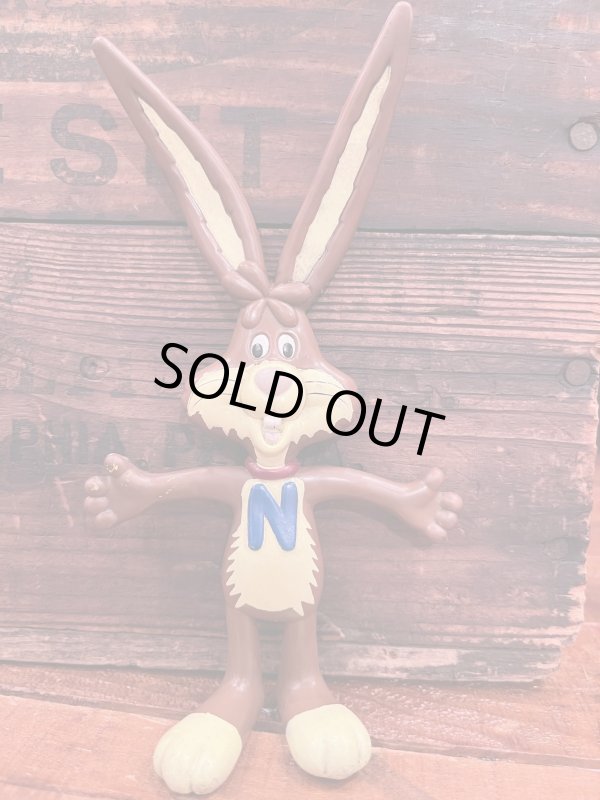 画像2: NESTLE 1990'S QUIK BUNNY BENDABLE FIGURE