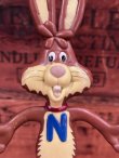 画像1: NESTLE 1990'S QUIK BUNNY BENDABLE FIGURE