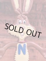 画像: NESTLE 1990'S QUIK BUNNY BENDABLE FIGURE