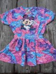 画像5: MINNIE MOUSE  "MADE IN USA" VINTAGE KIDS TIE DYE DRESS