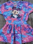 画像1: MINNIE MOUSE  "MADE IN USA" VINTAGE KIDS TIE DYE DRESS