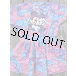 画像: MINNIE MOUSE  "MADE IN USA" VINTAGE KIDS TIE DYE DRESS