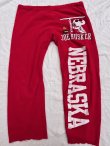 画像1: PEANUTS "MADE IN USA" UNIVERSITY OF NEBRASKA 🏈 1980'S SWEAT PANTS
