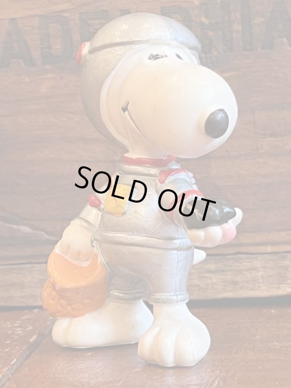 画像1: SNOOPY ASRONAUT "DETERMINED"1980'S PVC FIGURE