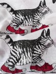 画像1: KLIBAN CAT VINTAGE TWIN FLAT SHEETS