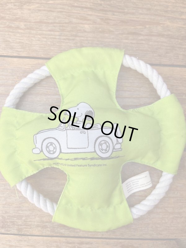 画像1: SNOOPY "GREEN" FRISBEE DOG TOY