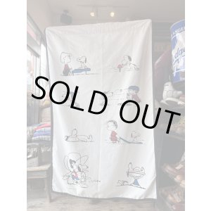画像: PEANUTS VINTAGE CURTAIN FABRIC