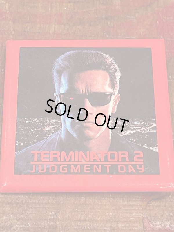 画像1: TERMINATOR2 1991'S D.STOCK PIN BADGE