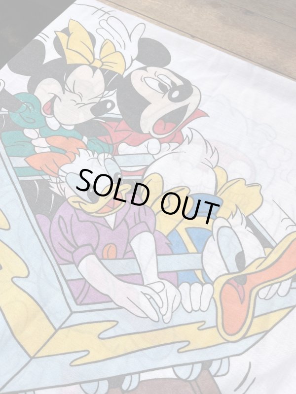 画像1: DISNEY "B&R🎢” VINTAGE PILLOW CASE #2