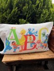 画像2: SESAME STREET "ABC" VINTAGE PILLOW CASE