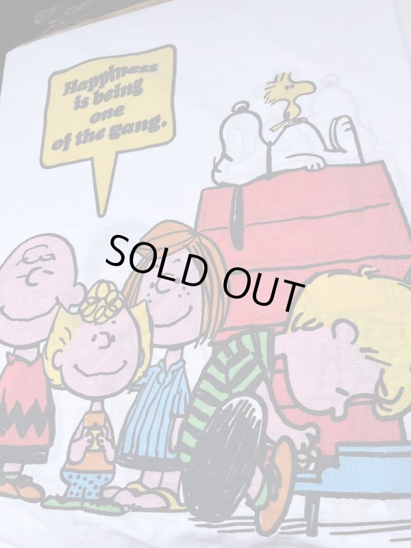 画像1: PEANUTS ”MADE IN USA" VINTAGE PILLOW CASE 