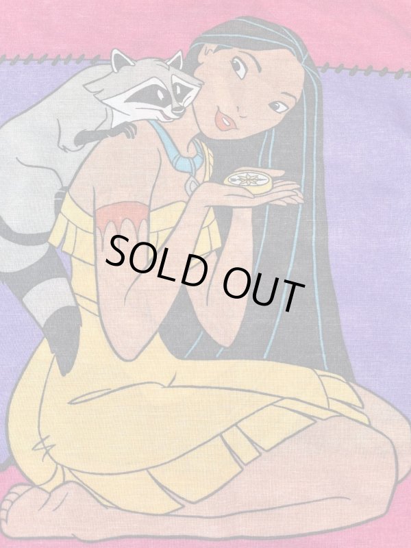 画像1: POCAHONTAS "MADE IN USA" VINTAGE PILLOW CASE