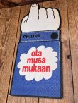 画像1: PHILIPS "FINLAND"1970'S STORE SIGN