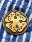 画像6: OSHKOSH "MADE IN USA" KIDS VINTAGE HICKORY OVERALL 