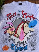 画像: THE REN & STIMPY SHOW " MADE IN USA" D.STOCK T-SHIRTS #1