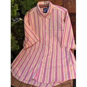 画像: GAP "MADE IN DOMINICAN REPUBLIC" 1990'S B.D.SHIRTS