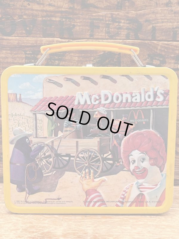 画像1: McDonald's "SHERIFF OF CACTUS CANYON" 1982'S LUNCH BOX 