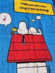 画像4: PEANUTS ”MADE IN IRELAND" VINTAGE LINEN FABRIC🚩