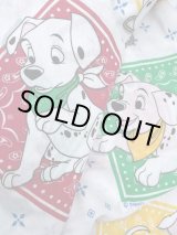 画像: 101 DALMATIANS "MADE IN USA" VINTAGE TWIN FLAT SHEETS