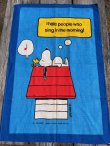 画像1: PEANUTS ”MADE IN IRELAND" VINTAGE LINEN FABRIC🚩