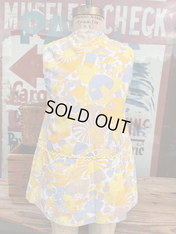 画像1: MUSHROOM🍄MUSHROOM KIDS VINTAGE DRESS 