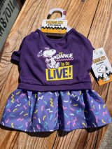 画像: PEANUTS "TO DACE🎉TO LIVE" DOG DRESS