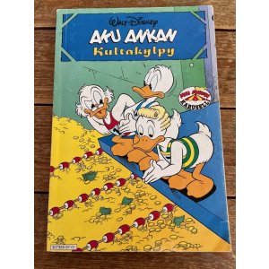 画像: DISNEY "AKU ANKAN" KULTAKYLPY FINNISH BOOK
