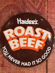 画像1: HARDEE'S "BIG ROAST BEAF🥓" 1970'S PINBACK BUTTON