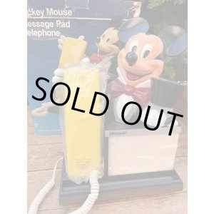 画像: MICKEY MOUSE "MESSAGE PAD" 1980'S D.STOCK TELEPHONE 