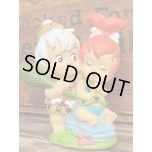 画像: THE FLINTSTONES "PEBBLES & BAMM BAMM" 1990'S FIGURE